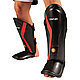 Захист гомілки та стопи для кікбоксингу Century Shin Guard C-GEAR Determination WAKO (117730-019) Red S, фото 9