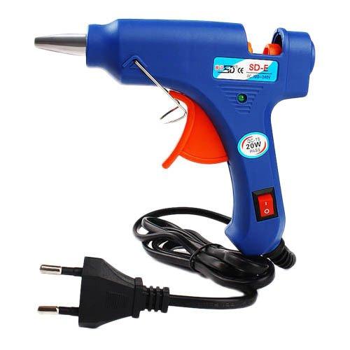 Клейовий пістолет XUNLEI XL-E20 7,5мм, Клейовий пістолет для рукоділля, Клейовий пістолет для творчості, фото 1
