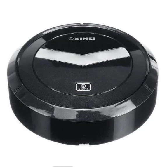 Автоматичний Робот-пилосос розумний пилосос на акумуляторі Ximei Mop для прибирання. Колір: чорний, фото 1