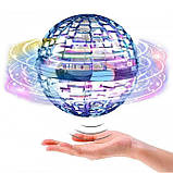 Літаюча куля спіннер, що світиться FlyNova Pro Gyrosphere іграшка м'яч бумеранг, іграшка літаюча куля, фото 3