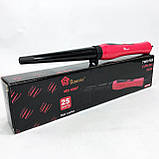 Конусна плойка для волосся DOMOTEC MS-4907, стайлер для завивки, стайлер для укладання, фото 6