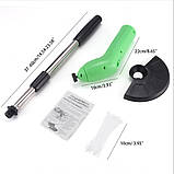 Газонокосарка для саду Zip Trim акумуляторна, Тример для трави та кущів для підстригання газону, фото 7