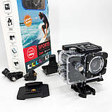 Камера DVR SPORT A7, Камера gopro водонепроникна, Камера гоупро, Камера на голову налобна, фото 2