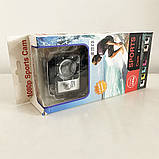 Камера DVR SPORT A7, Камера gopro водонепроникна, Камера гоупро, Камера на голову налобна, фото 5