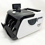 Рахункова машинка для грошей, лічильник банкнот Bill Counter GR-6200 з детектором UV, перевіряти гроші, фото 6