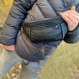 Чоловіча сумка на груди, Сумка для міста, Бананка унісекс, Містка бананка, Бананка через плече, фото 4