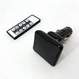 Трансмітер FM-модулятор HZ H9, Фм модулятор блютуз в машину, Автомобільний плеєр, фото 7