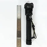 Потужний ліхтарик акумуляторний тактичний X-Balog BL-X92-P70 із зарядкою від USB, тактичний ліхтар, фото 5