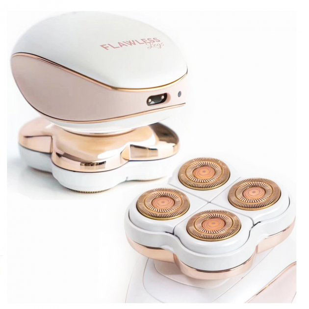 Епілятор акумуляторний Flawless Legs для ніг, жіноча електробритва для ніг, фото 1