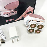 Епілятор акумуляторний Flawless Legs для ніг, жіноча електробритва для ніг, фото 2