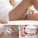 Епілятор акумуляторний Flawless Legs для ніг, жіноча електробритва для ніг, фото 7