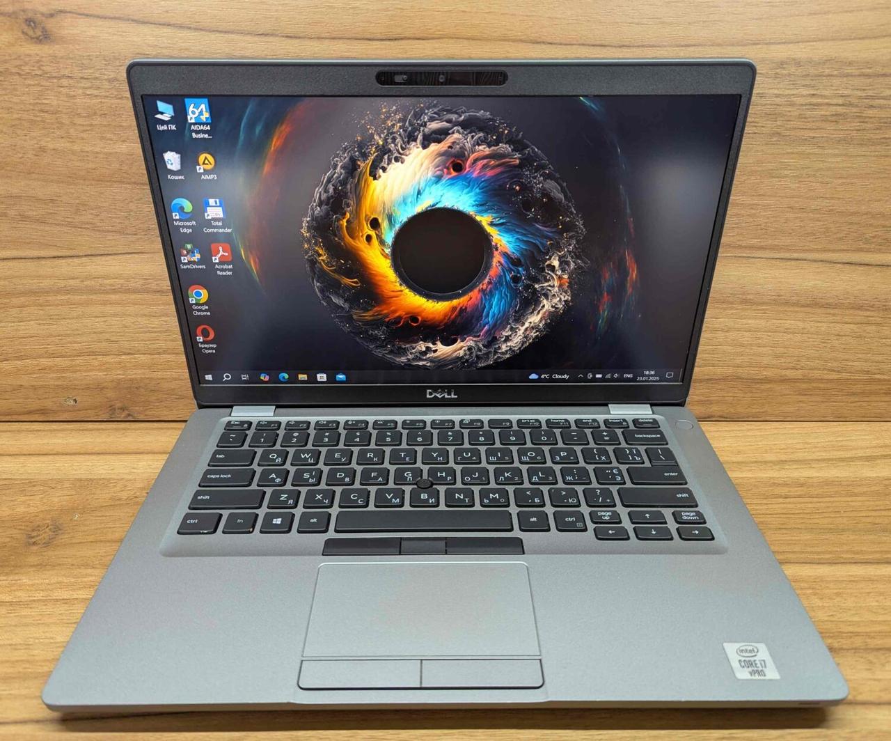 Б/в Ультрабук Dell Latitude 5411 14" 1920x1080| Core i7-10850H| 16 GB RAM| 480 GB SSD| UHD