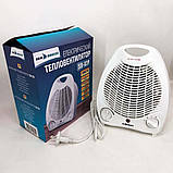 Тепловентилятор кімнатний Sea Breeze SB-039 2000 Вт, підлоговий обігрівач, портативний тепловентилятор, фото 7
