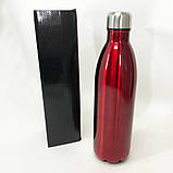 Термос UNIQUE UN-1024 1 л, Якісний термос для дому, Термос для напоїв. Колір: червоний, фото 3