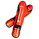 Захист гомілки та стопи для кікбоксингу Century Shin Guard C-GEAR Integrity WAKO (117731-903) Red Youth, фото 7
