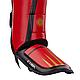 Захист гомілки та стопи для кікбоксингу Century Shin Guard C-GEAR Integrity WAKO (117731-903) Red Youth, фото 6