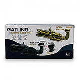 Кулемет дитячий з мильними бульбашками Gatling Мініган WJ 950, фото 6