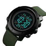 Годинник наручний чоловічий SKMEI 1426AGBK ARMY GREEN-BLACK, годинник наручний чоловічий. Колір: зелений, фото 4