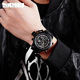 Годинник наручний чоловічий SKMEI 1515BK BLACK, годинник наручний електронний тактичний. Колір: чорний, фото 5