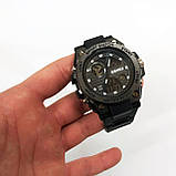 Годинник наручний чоловічий SKMEI 2031BK BLACK, чоловічий тактичний годинник, протиударний годинник. Колір:, фото 7