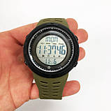 Годинник наручний чоловічий SKMEI 2070AGWT ARMY GREEN, армійський годинник протиударний. Колір: зелений, фото 7