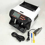 Машинка для рахунку грошей з детектором валют UKC MG-555 лічильник банкнот, пристрій для перевірки купюр, фото 3