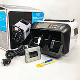 Машинка для рахунку грошей з детектором валют UKC MG-555 лічильник банкнот, пристрій для перевірки купюр, фото 7