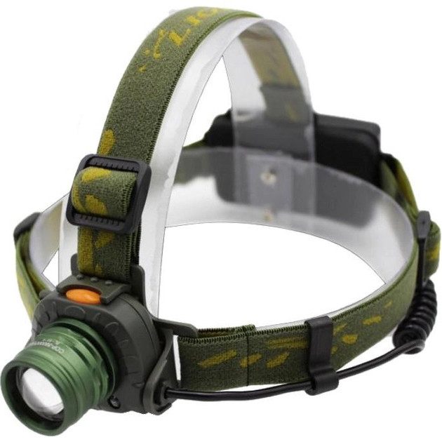 Налобний ліхтар тактичний Bailong BL-1505602B SENSOR з датчиком руху, Ліхтарик налобний led, фото 1