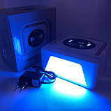 Лампа для нігтів UV LAMP SUN Y31 Сушарка для гель лаку на акумуляторі, Лампа для сушіння гель-лаку вдома, фото 2