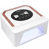 Лампа для нігтів UV LAMP SUN Y31 Сушарка для гель лаку на акумуляторі, Лампа для сушіння гель-лаку вдома, фото 4