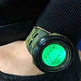 Годинник наручний чоловічий SKMEI 2070CMGNWT ARMY GREEN CAMO. Колір: камуфляж, фото 3