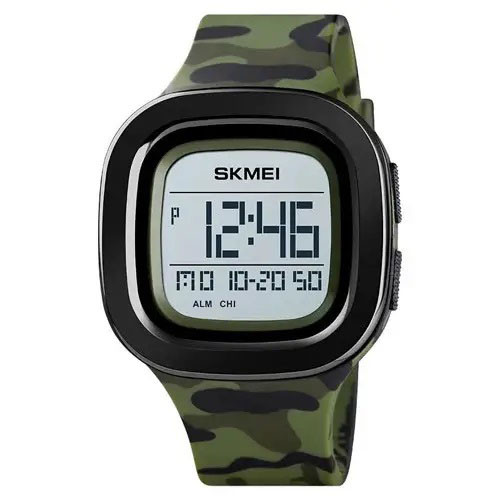 Годинник наручний чоловічий SKMEI 1580CMGN, протиударний годинник, годинник для військовослужбовців, модний