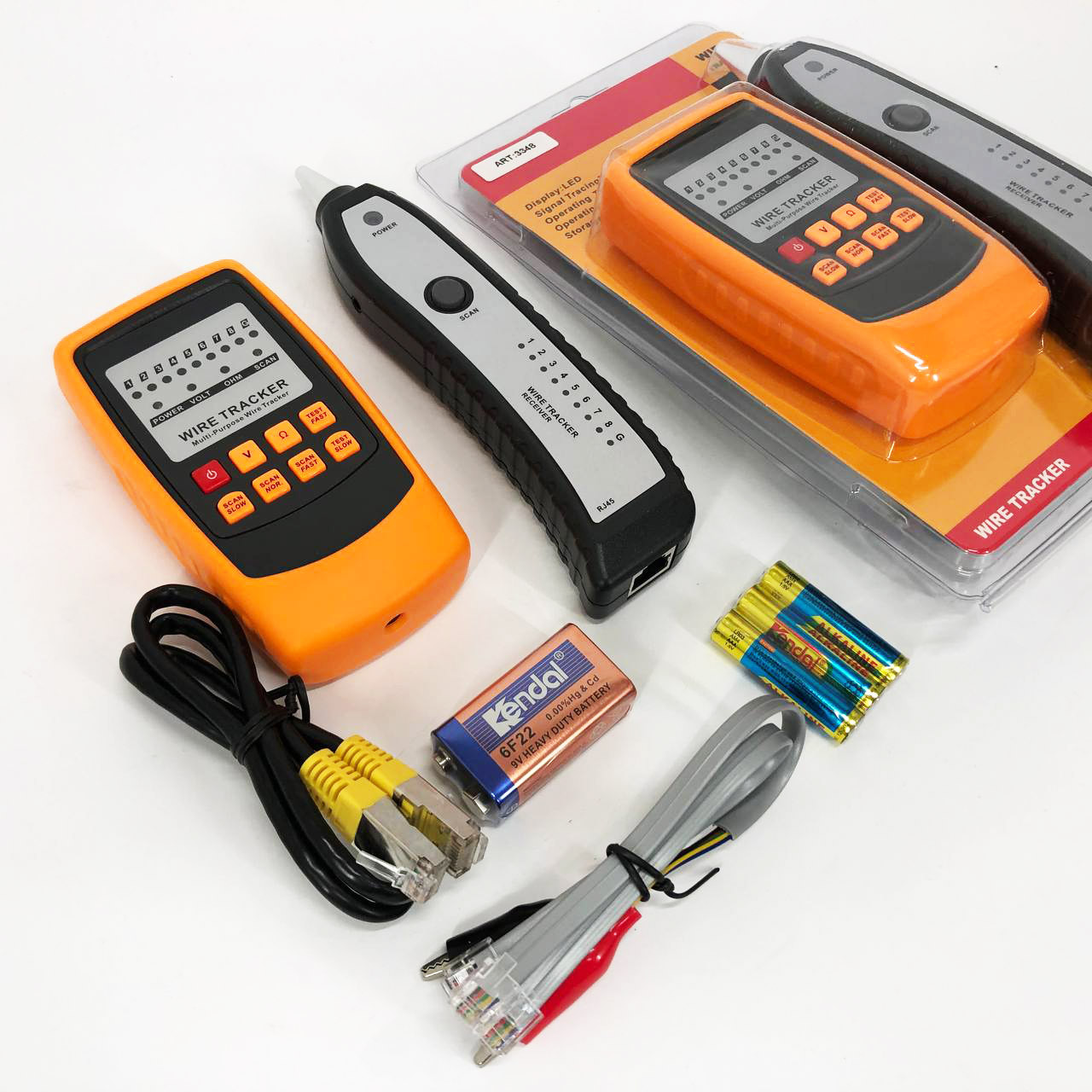 Кабельний LAN тестер трасошукач Веnеtесh GМ 6О з роз'ємами RJ-11 і RJ-45 шукач дротів індикатор проводки, фото 1