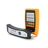 Кабельний LAN тестер трасошукач Веnеtесh GМ 6О з роз'ємами RJ-11 і RJ-45 шукач дротів індикатор проводки, фото 3