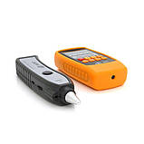 Кабельний LAN тестер трасошукач Веnеtесh GМ 6О з роз'ємами RJ-11 і RJ-45 шукач дротів індикатор проводки, фото 5