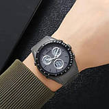 Годинник наручний чоловічий SKMEI 2109GY, армійський годинник протиударний, оригінальний чоловічий годинник, фото 4