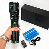 Ліхтар NIGHT VISION FLUORESCENCE G02-PM50-TG, Потужний кишеньковий ліхтарик, Сильний ліхтарик, фото 2