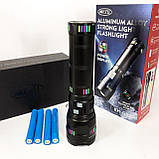 Ліхтар NIGHT VISION FLUORESCENCE G02-PM50-TG, Потужний кишеньковий ліхтарик, Сильний ліхтарик, фото 4