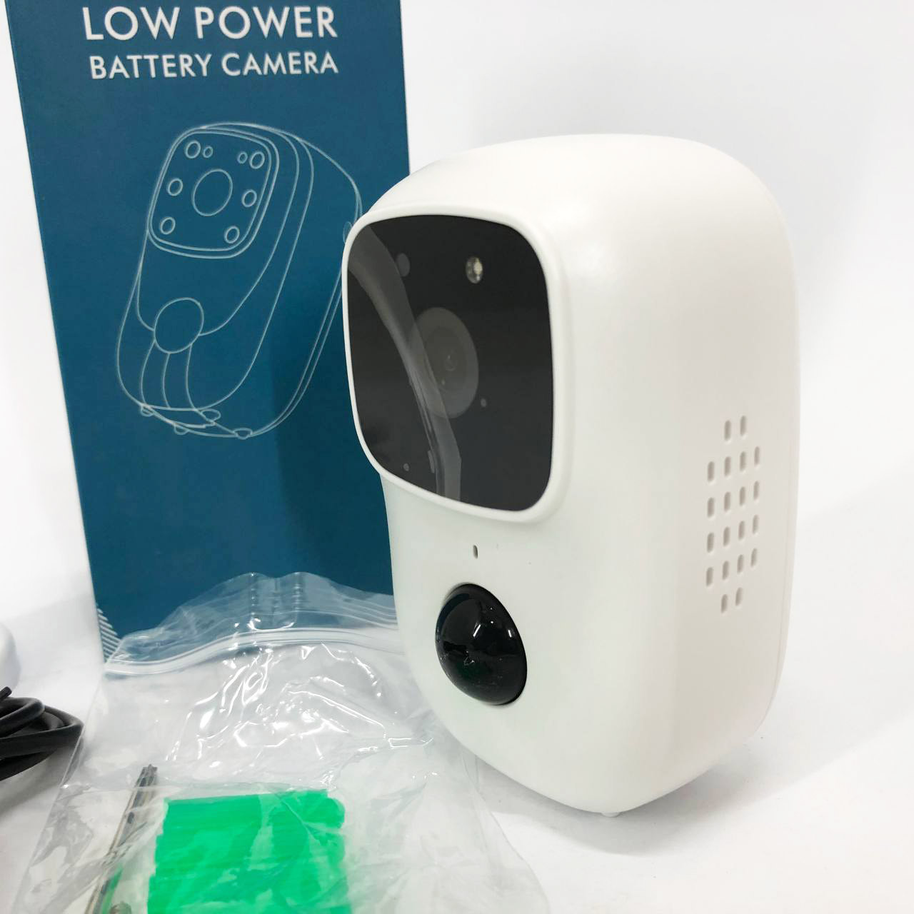 Камера відеоспостереження Smart wifi додаток Tuya працює від 2x18650, фото 1