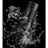 Ручний ліхтарик W5183-4XHP360, Ліхтар ручний потужний, Тактичний ліхтар, Кишеньковий міні ліхтар, фото 7