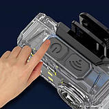 Ліхтар налобний YJ-A06-LED+6SMD, Тактичний ліхтар з червоним світлом на каску, Головний ліхтарик, фото 5