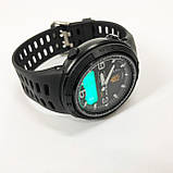 Годинник наручний чоловічий SKMEI 5561/1655BKWT, спортивний, Чоловічий армійський водостійкий тактичний, фото 5
