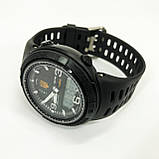 Годинник наручний чоловічий SKMEI 5561/1655BKWT, спортивний, Чоловічий армійський водостійкий тактичний, фото 6