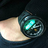 Годинник наручний чоловічий SKMEI 5561/1655BKWT, спортивний, Чоловічий армійський водостійкий тактичний, фото 7