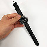 Годинник наручний чоловічий SKMEI 5702/2075SIBK, Стильний годинник для жінок і чоловіків, Чоловічий круглий, фото 4