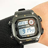 Годинник наручний чоловічий SKMEI 6212/2126BKWT, Годинник військовий чоловічий, Годинник для, фото 2