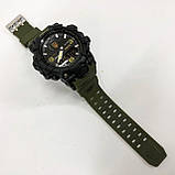Годинник наручний чоловічий SKMEI 6851/1586AG, Військовий чоловічий наручний годинник зелений, Годинник, фото 7
