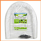 Парник 12 м, 42 щільність з агроволокна Агролідер: розбірна теплиця для дачі, городу та розсади, фото 4