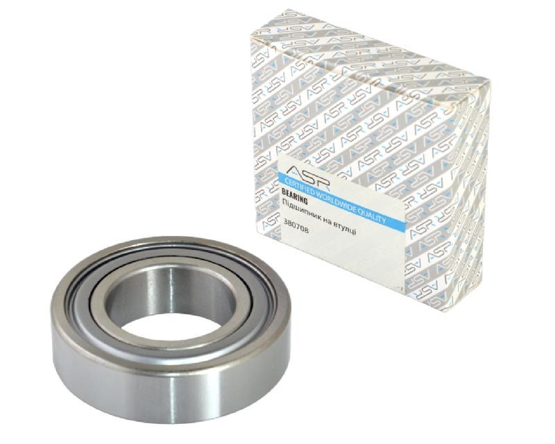 Підшипник кульковий ASR радіальний (380708) kL., фото 1