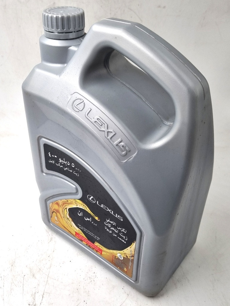 Оригінальне синтетичне моторне мастило Лексус 5W-40 4л. 08880-83717